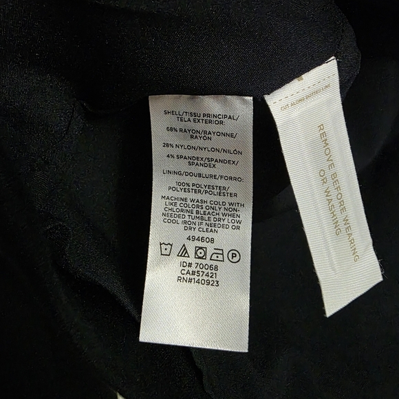 LOFT Knit Twill Modern Blazer, Navy, Size 8 - Picture 5 of 6